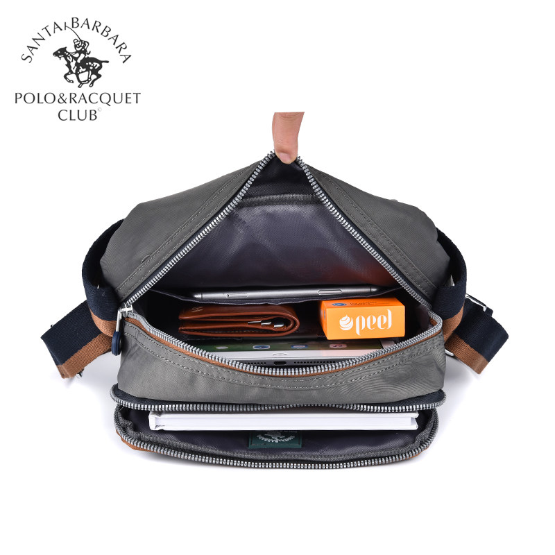 圣大保罗大容量男包休闲男斜挎包 圣大保罗晨雅迪男士包袋