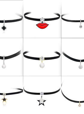 日系颈链短款百搭项圈脖子饰品