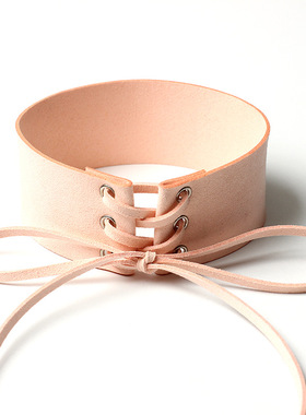 饰品系带颈链喉结朋克风项圈