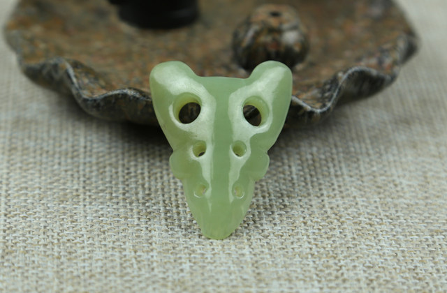 Shangpin Meige Hetian Jade Pendant Old Jade Pendant