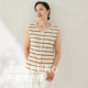 Dingguagua cardigan sleeveless colorful vest ປະເພດ A
