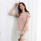 Dingguagua pure cotton home clothing set casual couple summer