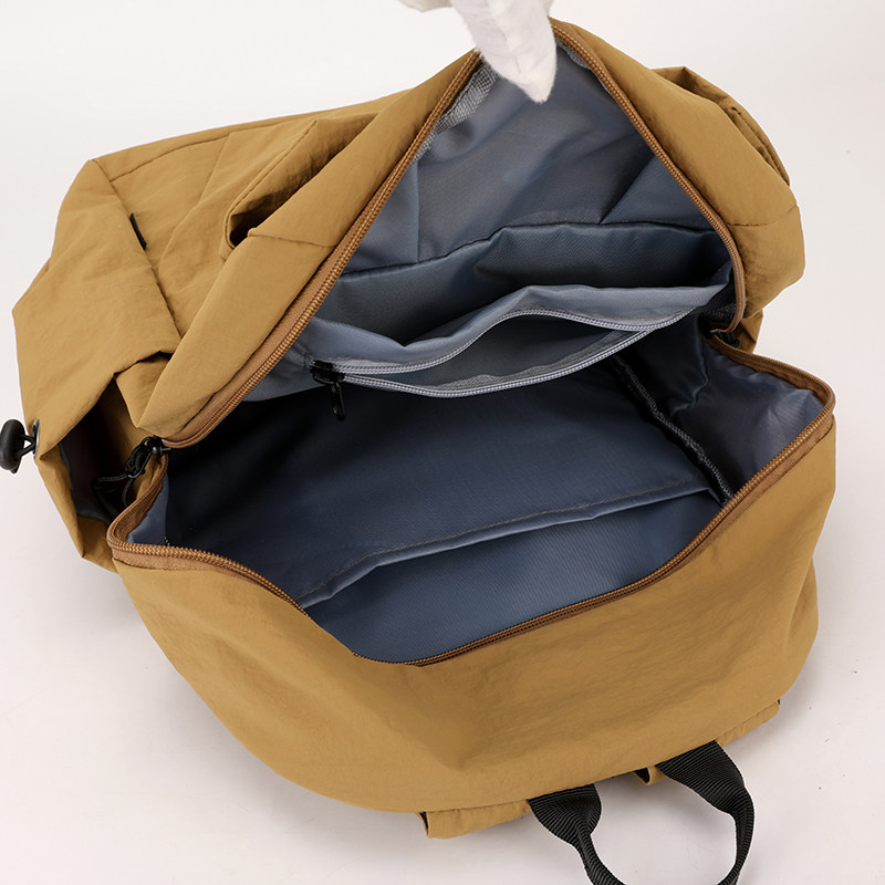 2025新款户外运动双肩包女书包男女牛津布纯色轻便多功能通勤背包,淘宝优惠券,粉丝福利购,淘宝优惠卷