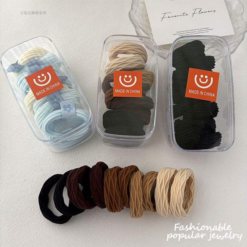 头绳皮筋扎头发高弹力耐用橡皮筋2026新款发绳高马尾发圈皮套头饰,淘宝优惠券,粉丝福利购,淘宝优惠卷