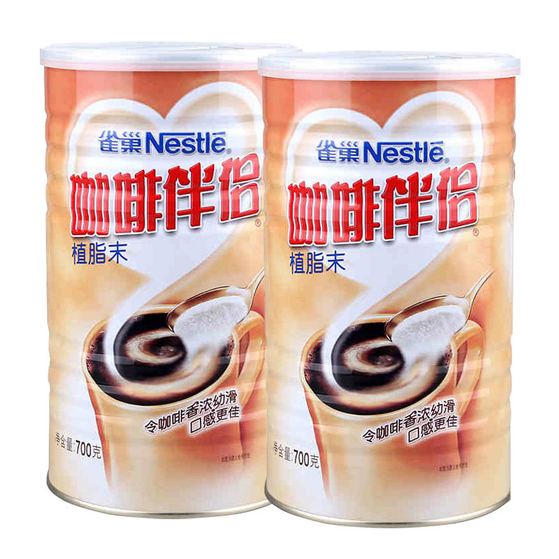 nestle雀巢咖啡伴侣速溶罐装植脂末 咖天下食品奶精