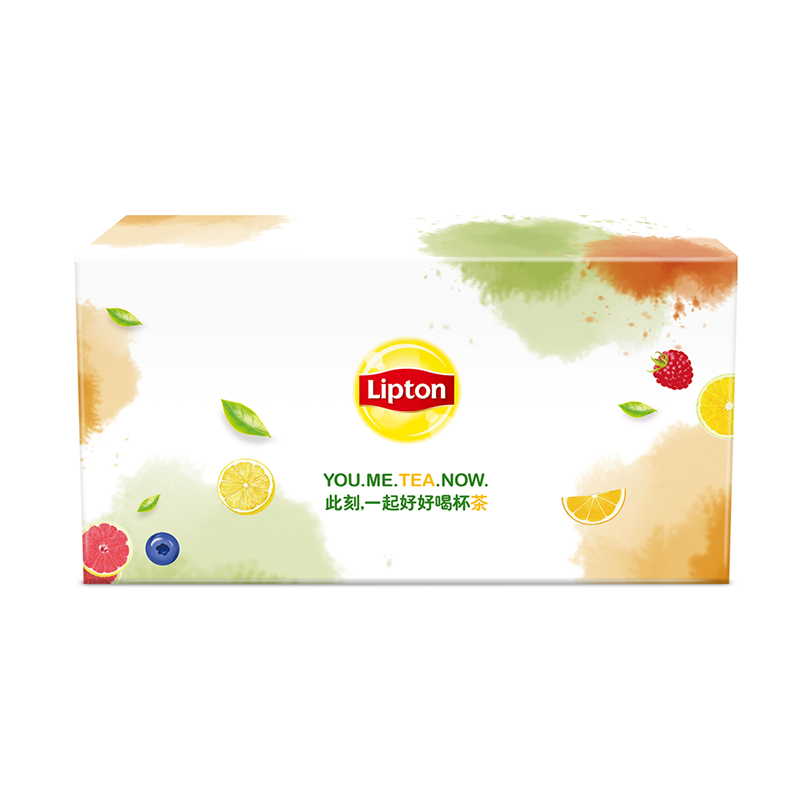 立顿缤纷装冷泡茶组合26包小水果茶 咖天下食品代用/花草茶