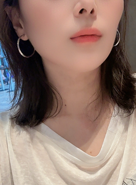 欧比雅比高级感法式轻奢ins耳圈