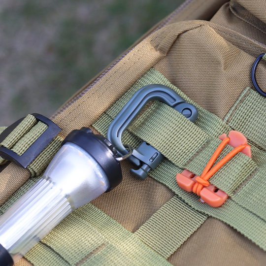 Tactical hanging buckle outdoor equipment nylon key buckle belt buckle carabiner backpack hook buckle D-shaped lock buckle quick buckle