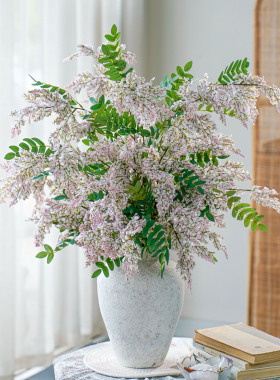 槐蕊仿真花假花摆设客厅餐桌花艺高端轻奢仿生花束高档摆件装饰花