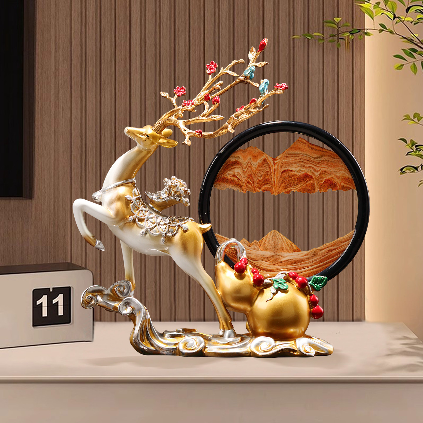 2025新款高端大气上档次酒柜摆件玄关客厅轻奢高档装饰品招财礼品,淘宝优惠券,粉丝福利购,淘宝优惠卷