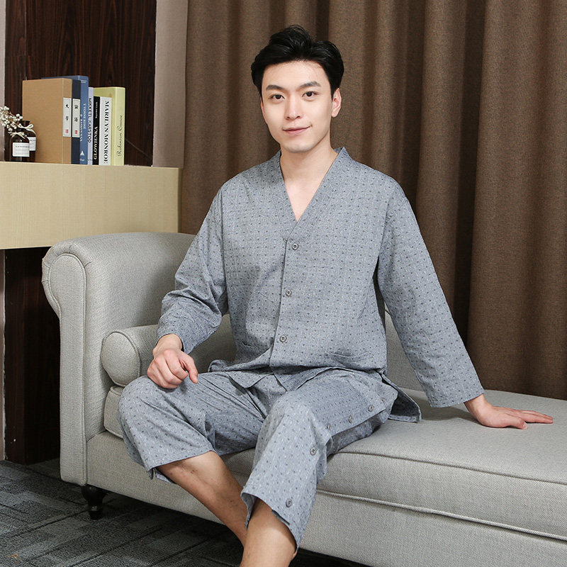 艾灸服前后开扣开衫桑拿服女情侣家用开背艾灸衣中医养生按摩服,淘宝优惠券,粉丝福利购,淘宝优惠卷