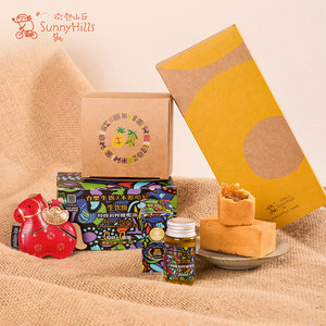 微热山丘|台塑生医|木都哈尼联名凤梨酥橄榄油礼盒送人年货节