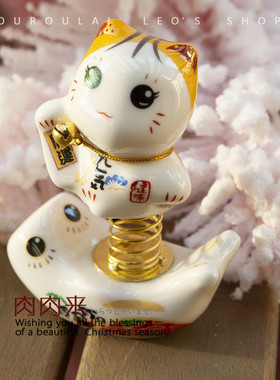 招财猫祈福开运达摩新年礼物6