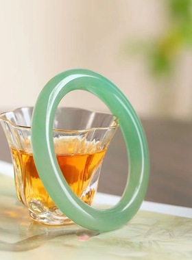 天然东陵玉女士手镯送妈妈礼物