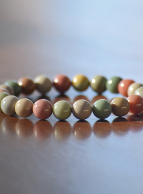 奶昔奶茶色阿拉善手串