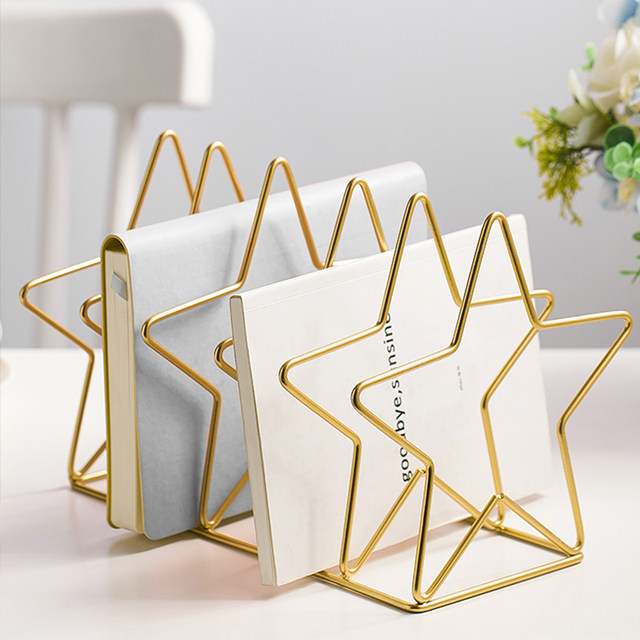 Nordic creative desktop office book stand desk study room
