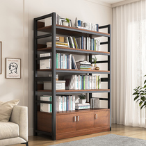 Simple Bookshelf Floor Shelf Home Bookcase Home Bookcase Display Case Library Shelves Multilayer Containing Cabinet Lockers