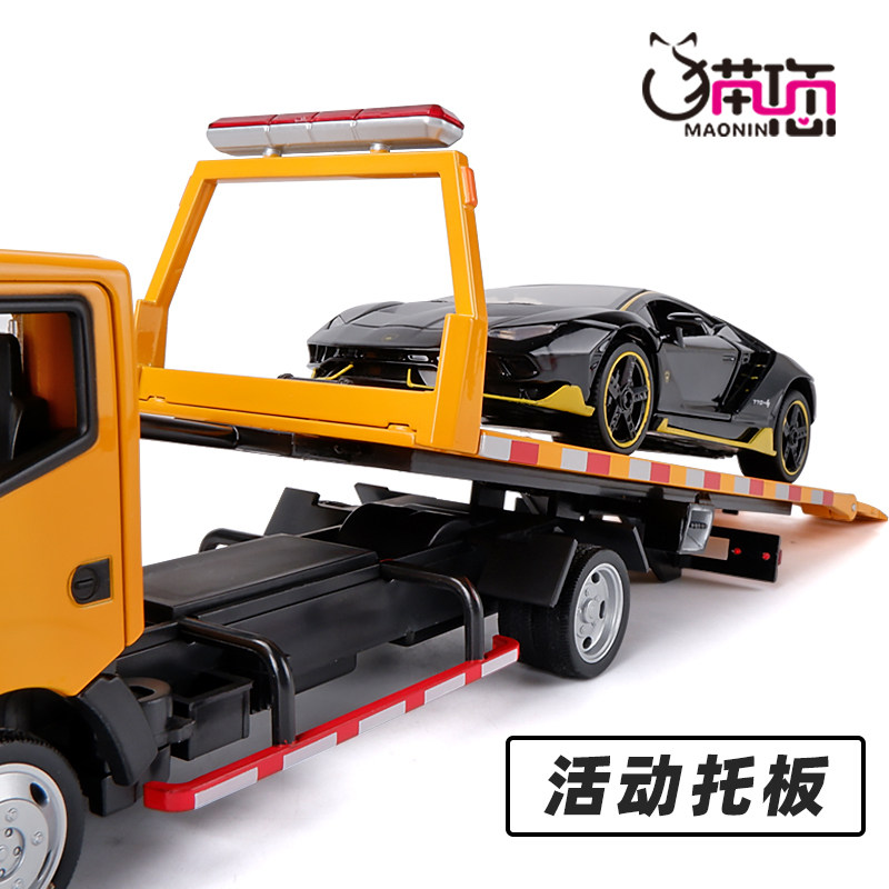 合金运输车大卡车货车 猫您母婴车模