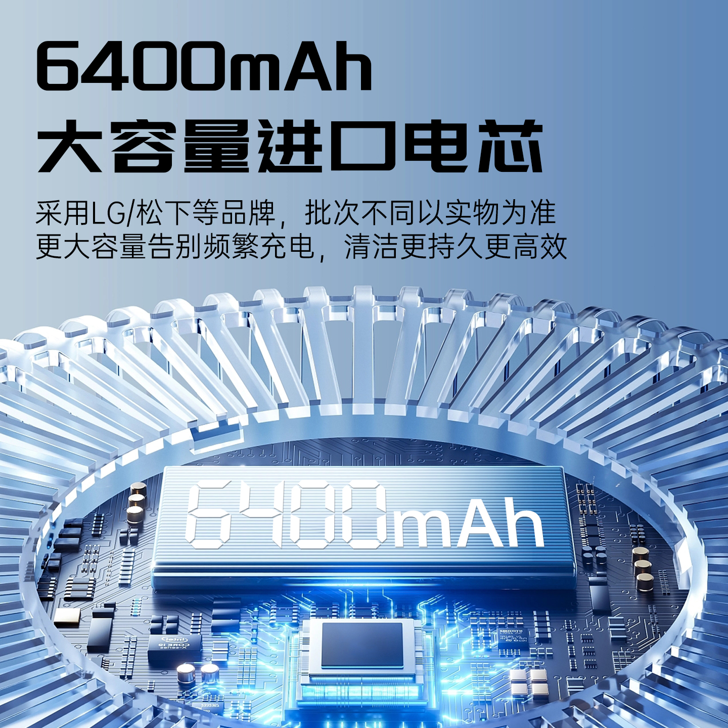 CMP适用小米扫地机电池米家全能扫拖 1S X10+免洗扫拖Pro电池配件 - 图1