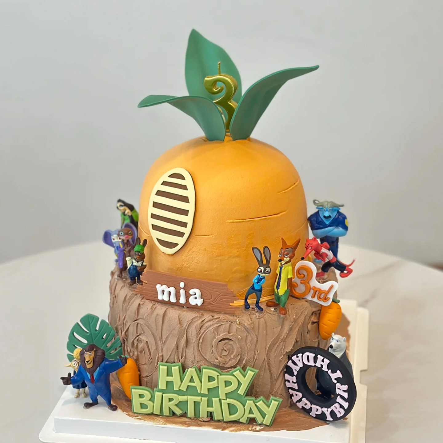 疯狂动物城朱迪尼克蛋糕儿童男女孩生日蛋糕全国同城配送上海北京,淘宝优惠券,粉丝福利购,淘宝优惠卷