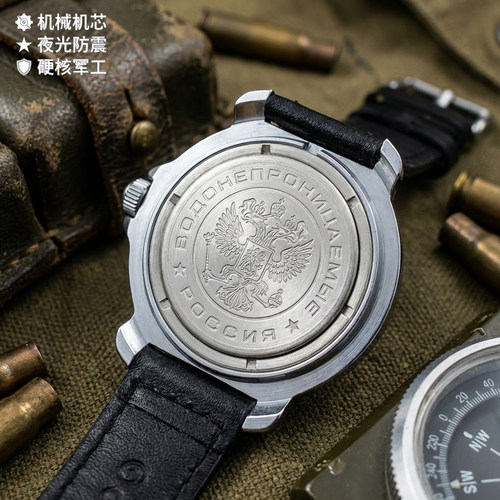 俄罗斯军手表经典海军手动机械男士腕表性价比耐造军规原装进口 - 图1