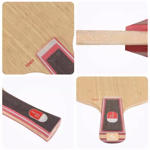 【湿父推荐】三维北欧7底板七层纯木专业训练比赛用乒乓球拍套餐 - 图0