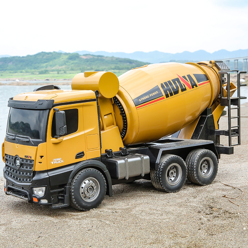 汇纳大号遥控模型混凝土罐车工程车 敏敏玩具电动/遥控车