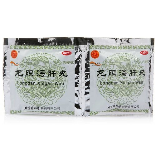 Длинные таблетки Danzan Xiegan Peicjing tongrentang Иногда танцшуй официальный флагманский магазин печени желчный пузырь Осколупинг таблетки печени китайский медицина эр миао таблетки