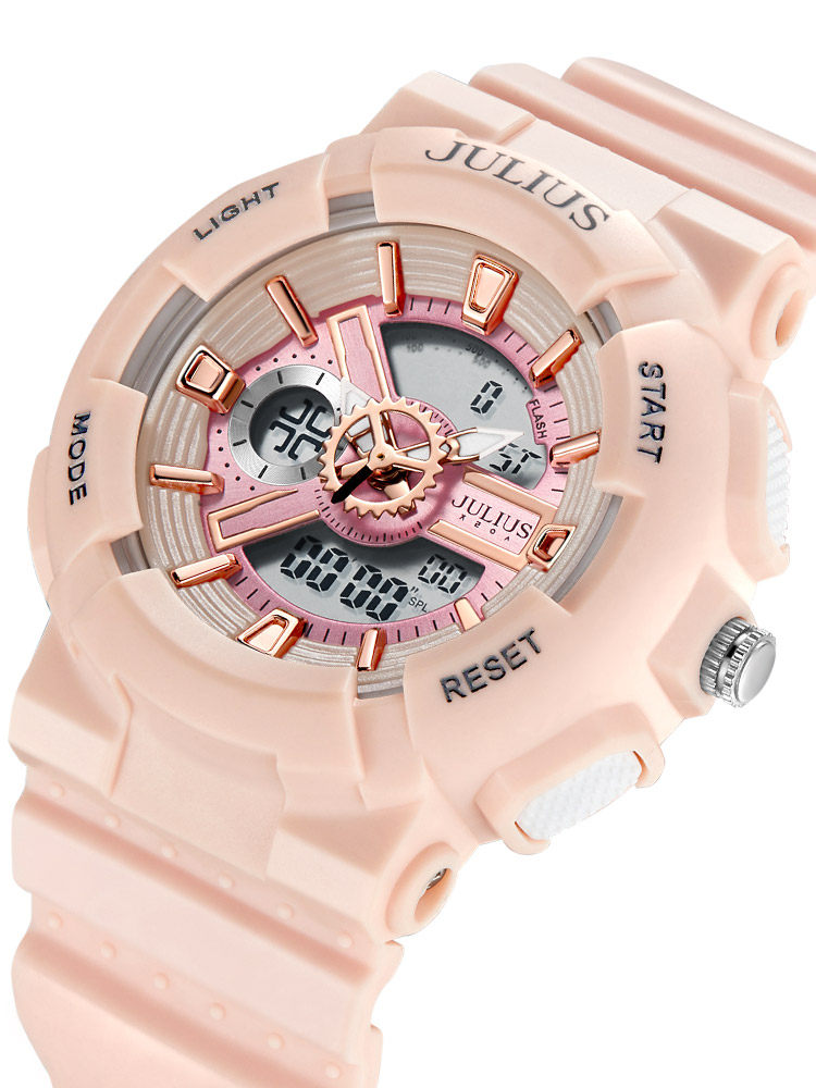 聚利时女士款韩版ins风学生电子表 julius聚利时盈硕日韩腕表