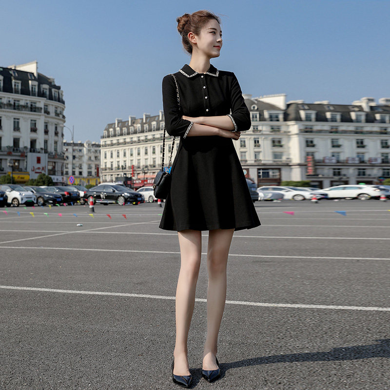 春秋装2020新款夏季小香风连衣裙 笛溢茗服饰连衣裙