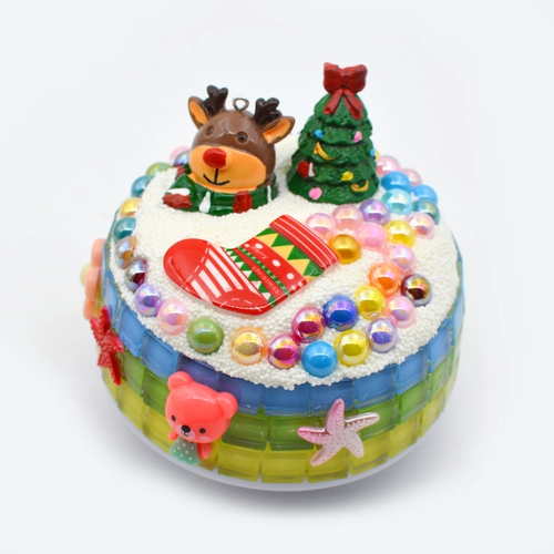 Мозаика, музыкальная шкатулка, набор материалов, «сделай сам», xэллоуин, подарок на день рождения, поделки ручной работы, семейный стиль