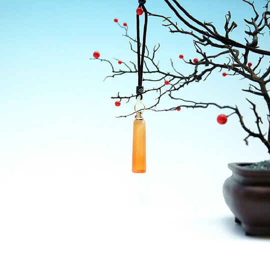 Baoshuxuan Pareja Jade Patrimonio Cultural Inmaterial Colgante de Pecho Artesanía