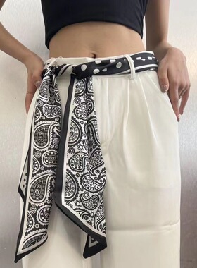 丝巾腰带女2026新款腰间配饰
