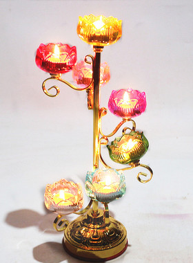 七彩佛前长明灯包邮