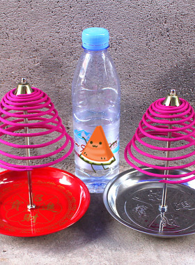 盘香支架12小时24小时不锈钢可