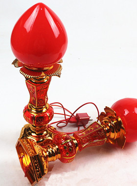 供佛灯插电拜财神佛前长明灯供灯