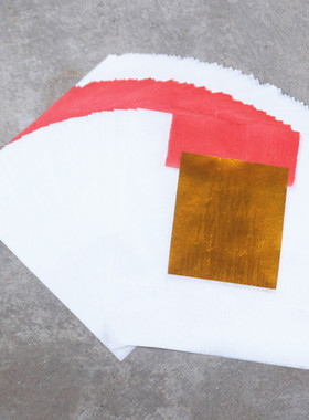 包邮2.4寸金银纸一捆750张烫金纸