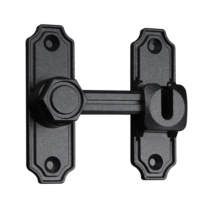 免打孔夜光门扣推拉门柜门锁扣卡扣固定移门搭扣防开卫生间门闩