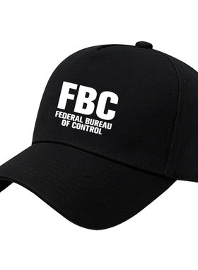 FBC联邦控制局超自然现象组织标志周边鸭舌帽男百搭棒球帽子防晒