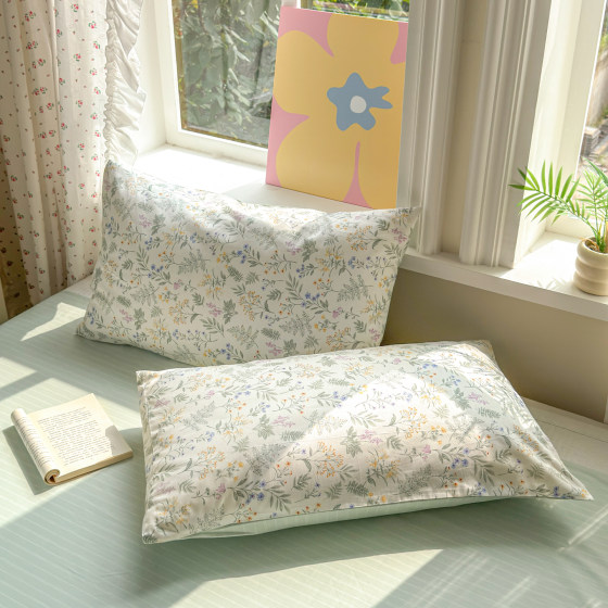 100% cotton small fresh four-piece bedding set