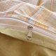 Four-piece set of 100% washed cotton, skin-friendly, soft and non-pilling