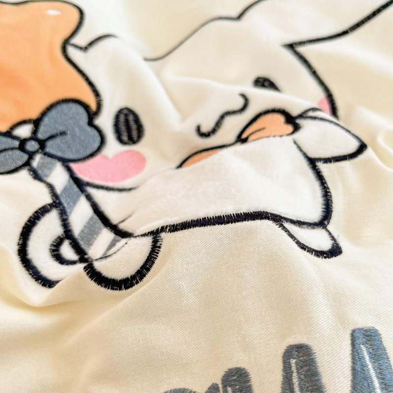 全棉四件套纯棉磨毛卡通宿舍床上三件套床单被套三丽鸥儿童床品,淘宝优惠券,粉丝福利购,淘宝优惠卷