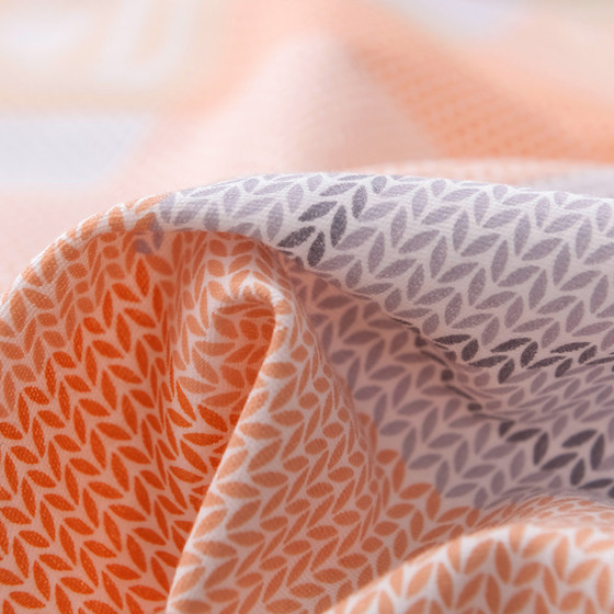 Thickened brushed four-piece set, pure cotton, simple