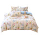 Ins small fresh pure cotton four-piece set