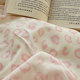 Soft and skin-friendly cotton double-layer gauze four-piece set