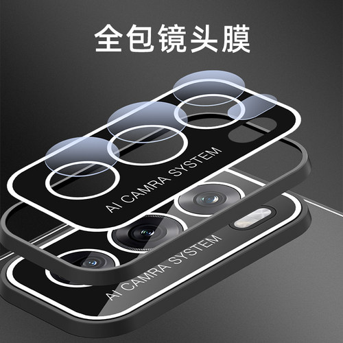 适用oppoK12手机壳oppo金属K12plus保护套k12x自带镜头膜PJR110全包5g防摔PKS磨砂外PJT支架0pp0男女125g新款 - 图3