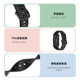 Suitable for Honor Huawei bracelet strap 8/7/6 strap smart 10/9 sports bracelet wristband for men and women of the 6th, 7th and 8th generations, silicone 8th generation replacement strap, fashionable, waterproof, sweatproof, comfortable and breathable
