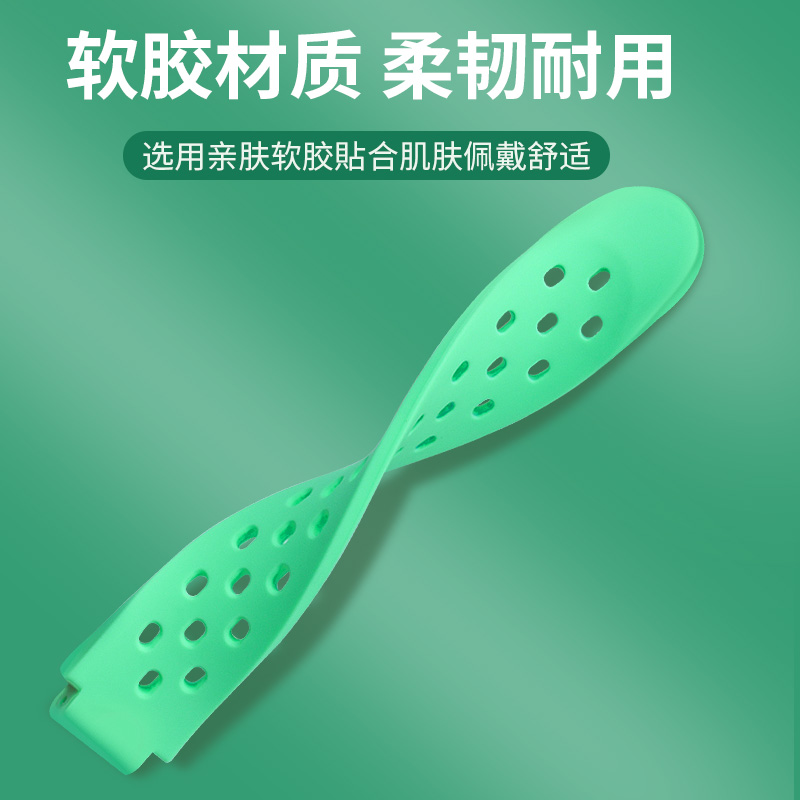 适用于小天才儿童手表Q1C表带D1S硅胶腕带XTC智能儿童电话表柔软替换带男女孩紫色绿色软胶替换带配件 - 图2
