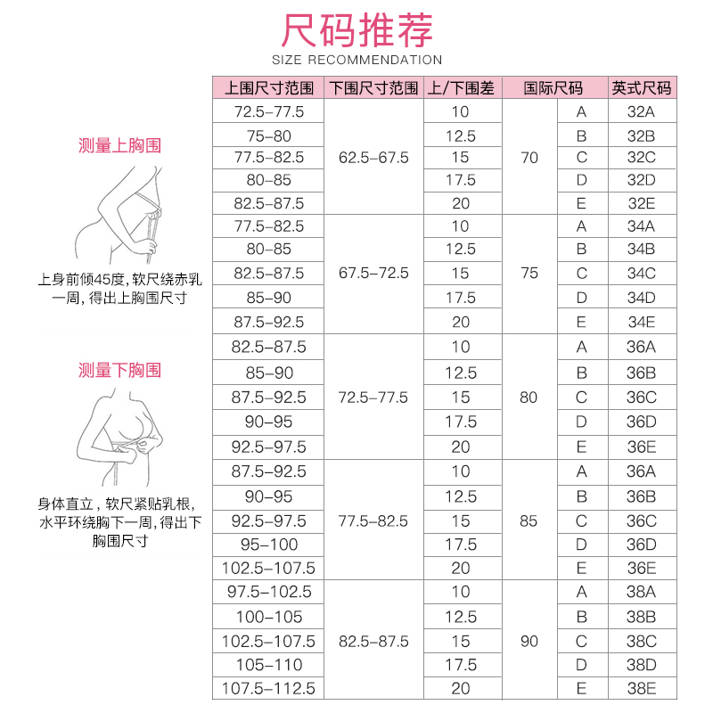 贝佳人小胸加厚无钢圈聚拢文胸女平胸内衣女调整型正品BW95602