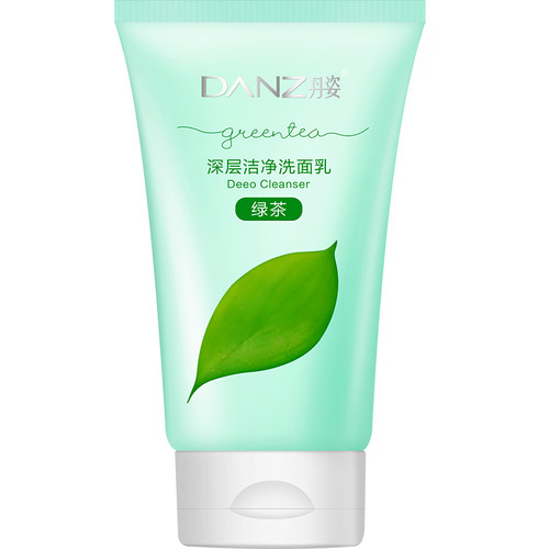 丹姿绿茶洗面奶深层洁净洁面乳控油清洁毛孔油脂残妆细致护肤正品 - 图3